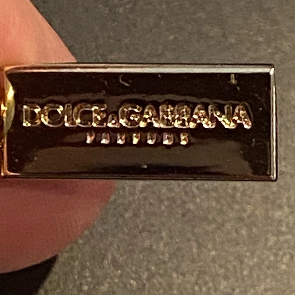 Dolce & Gabbana Gold Logo Perfume Bottle Charm Link Bracelet - Picture 16 of 16